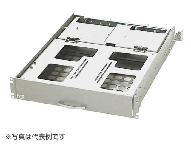 Thermalright 6.86インチ ケース内液晶 白 新品 19インチラック サーバーラック 液晶モニタースライドユニット