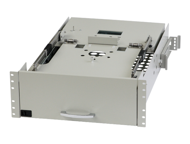 19インチラック サーバーラック 液晶モニタースライド回転ユニット