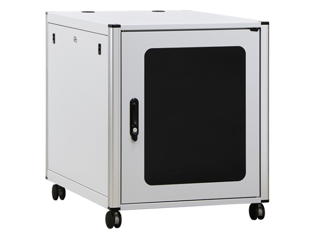 小型防音ラック(静音ラック) SOSP-12U6080N8【摂津金属工業オンライン