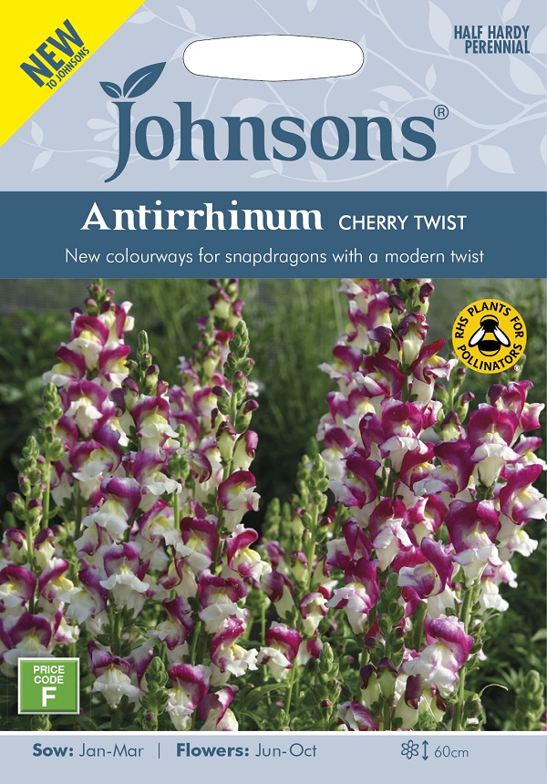 ohnsons Seeds Antirrhinum Cherry Twist アンチヒナム（金魚草）
