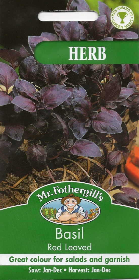 バジル レッド・リーブド