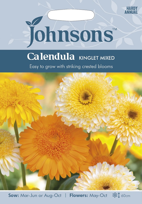Calendula Kinglet Mixed カレンデュラ（キンセンカ） キングレット・ミックス