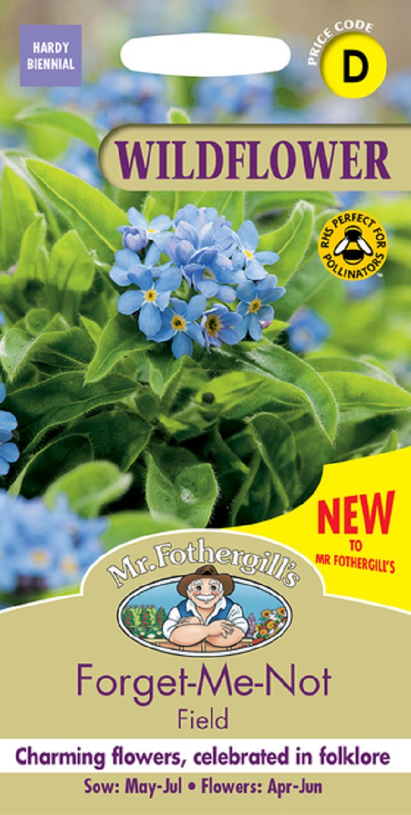 種子 Mr Fothergill S Seeds Wildflower Forget Me Not Field ワイルドフラワー フォーゲット ミー ノット わすれな草 フィールド
