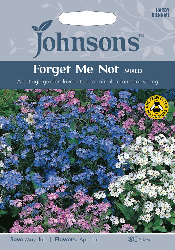 輸入種子 Johnsons Seeds Forget Me Not Mixed フォーゲット ミー ノット わすれな草 ミックス ジョンソンズシード Ivy