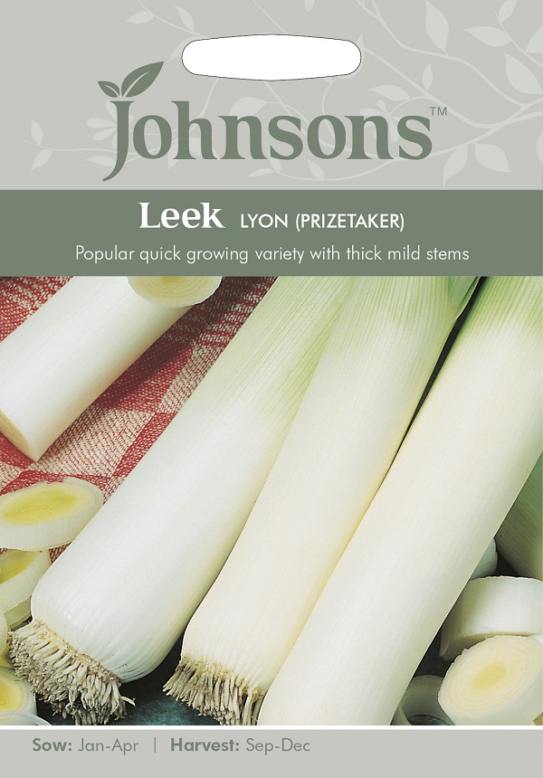 【輸入種子】 Johnsons Seeds Leek Lyon Prizetaker リーキ（リーク） リヨン（プライズテイカー） ジョンソンズシード