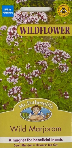 輸入種子 Mr Fothergill S Seeds Wildflower Wild Marjoram ワイルドフラワー ワイルド マジョラム ミスター フォザーギルズシード