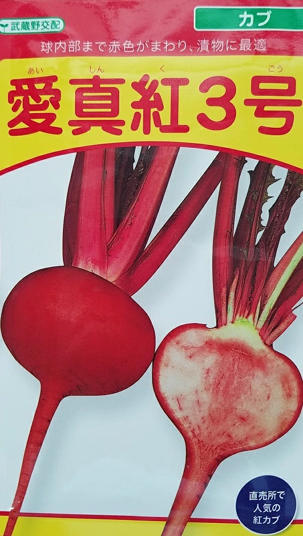 紅カブ 愛真紅３号