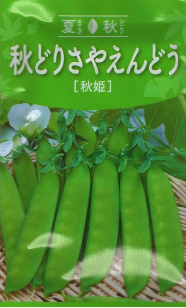 秋どりさやえんどう 秋姫