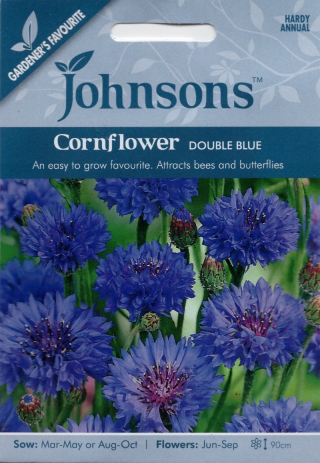 cornflower double blue