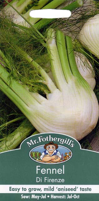 【種子】 Mr.Fothergill's Seeds Fennel di Firenze フェンネル・デ・フィレンツェ