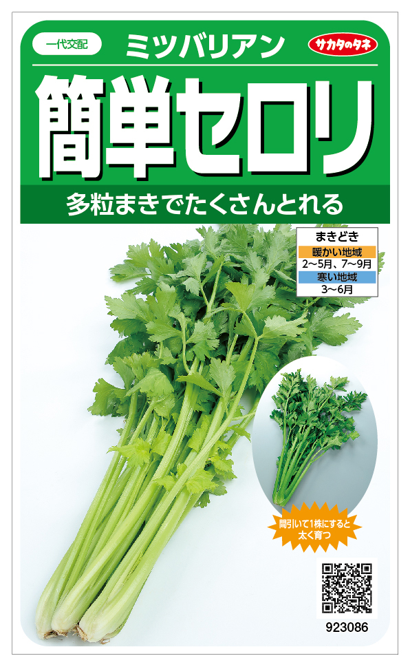 簡単セロリミツバリアン