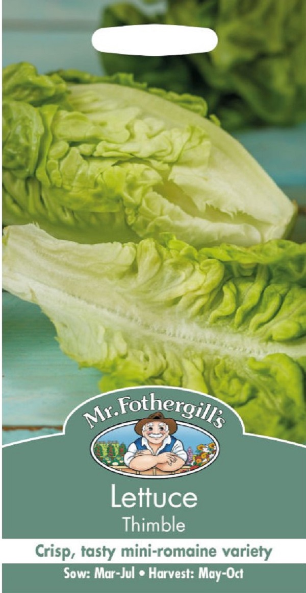 【種子】 Mr.Fothergill's Seeds Lettuce Thimble レタス シンブル