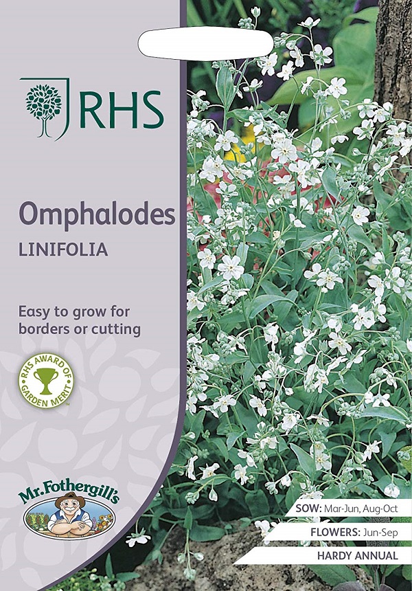種子】Mr.Fothergill's Seeds Royal Horticultural Society Omphalodes