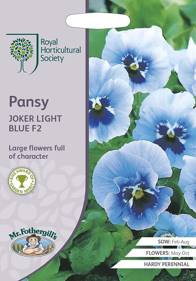 パンジー ジョーカー ライトブルー