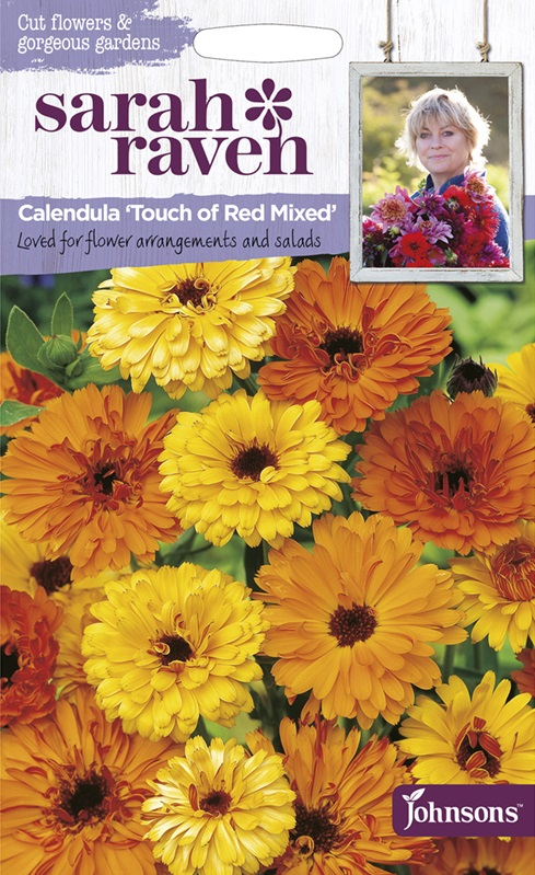 calendula touch of red