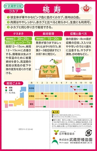 コカブ　桃寿