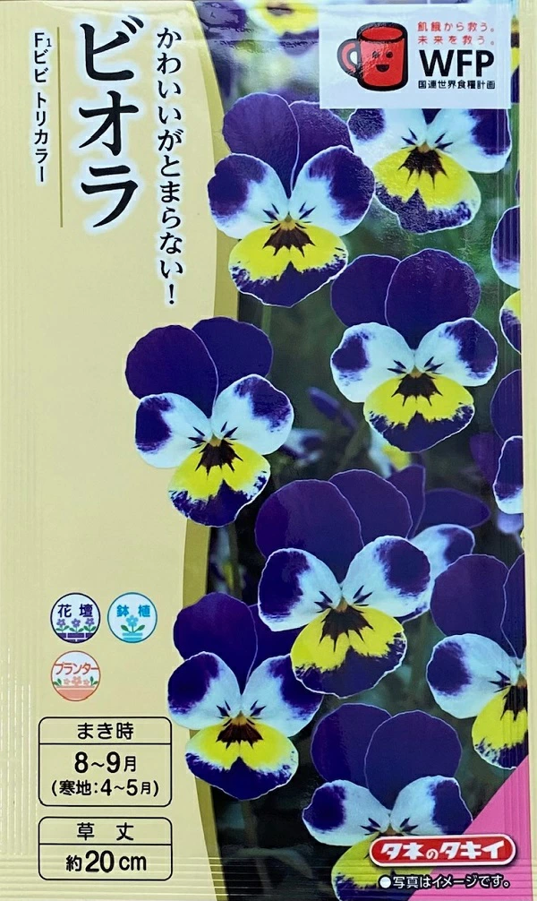 ビオラビビトリカラー