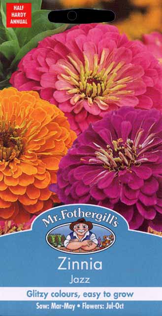 ジニア（百日草）・ジャズ