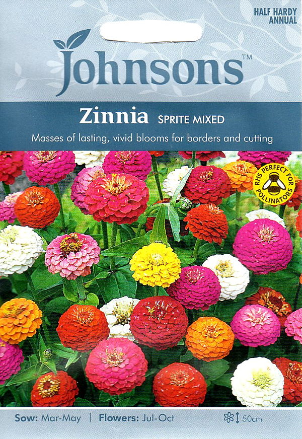 ジニア（百日草）・スプライト・ミックス