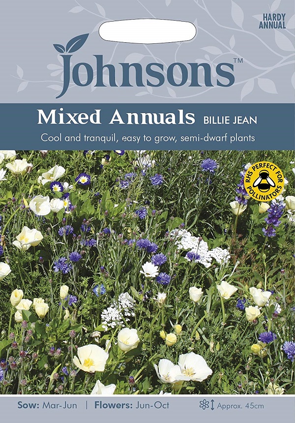Johnsons Seeds Mixed Annuals BILLIE JEAN ミックスド・アニュアルズ・ビリー・ジーン ジョンソンズシード