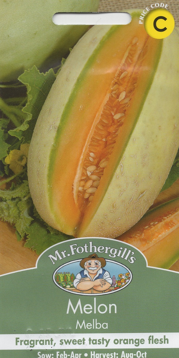 【種子】 Mr.Fothergill's Seeds Melon Melba メロン・メルバ