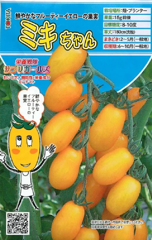 ミニトマト　ミキちゃん