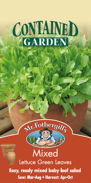 コンテインド・ガーデン ミックス・レタス・グリーン・リーブス
