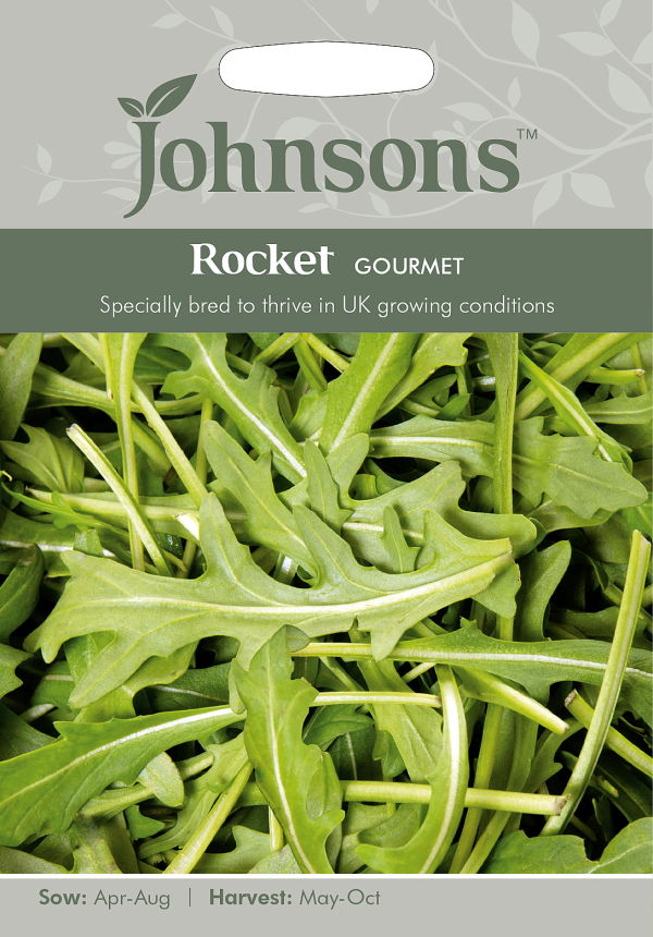 【種子】 Johnsons Seeds Rocket Gourmet ロケット（ルッコラ）・グルメ