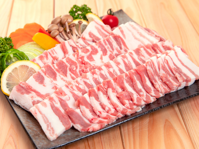 「麓山高原豚」バラ焼肉用　900g