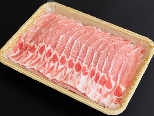 「麓山高原豚」ロースしゃぶしゃぶ用　800g
