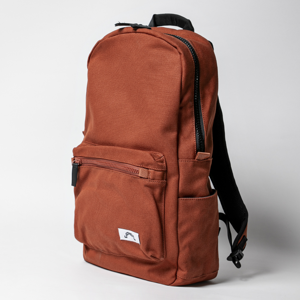 Varsity Backpack Canvas-Burnt Clay