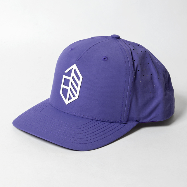 Athletic Utility Snapback Curved Purple