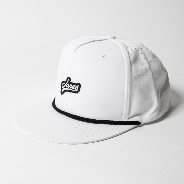Jones Script  White