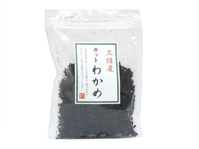 三陸産カットわかめ五十五グラム