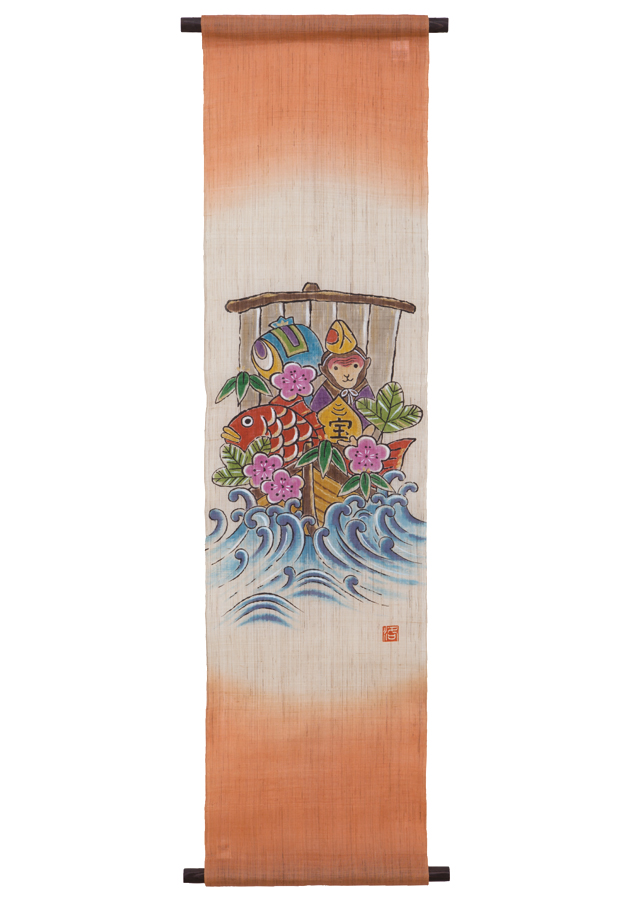 タペストリー「宝船」