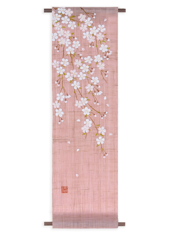 和みタペストリー「枝垂れ桜」