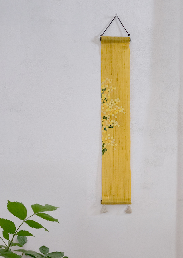 豆タペ「ミモザイエロー」