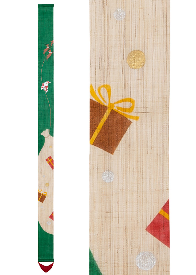 店舗限定　細タペ「サンタの宝袋（プレゼントver）」