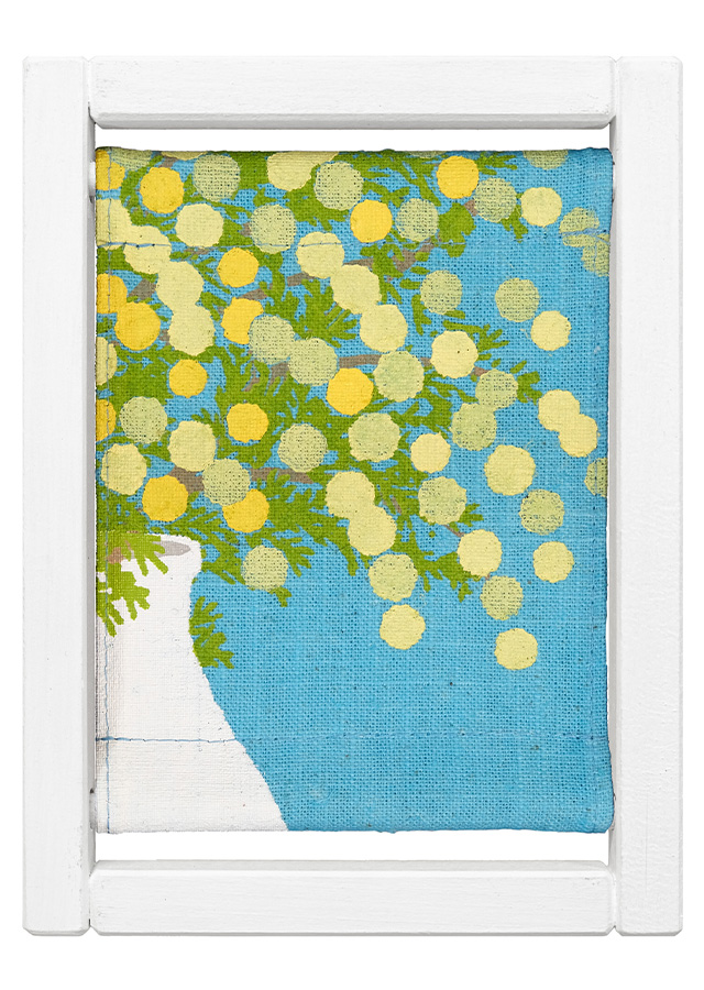 手染め麻のれん・細タペストリーの京都洛柿庵オンラインショップ