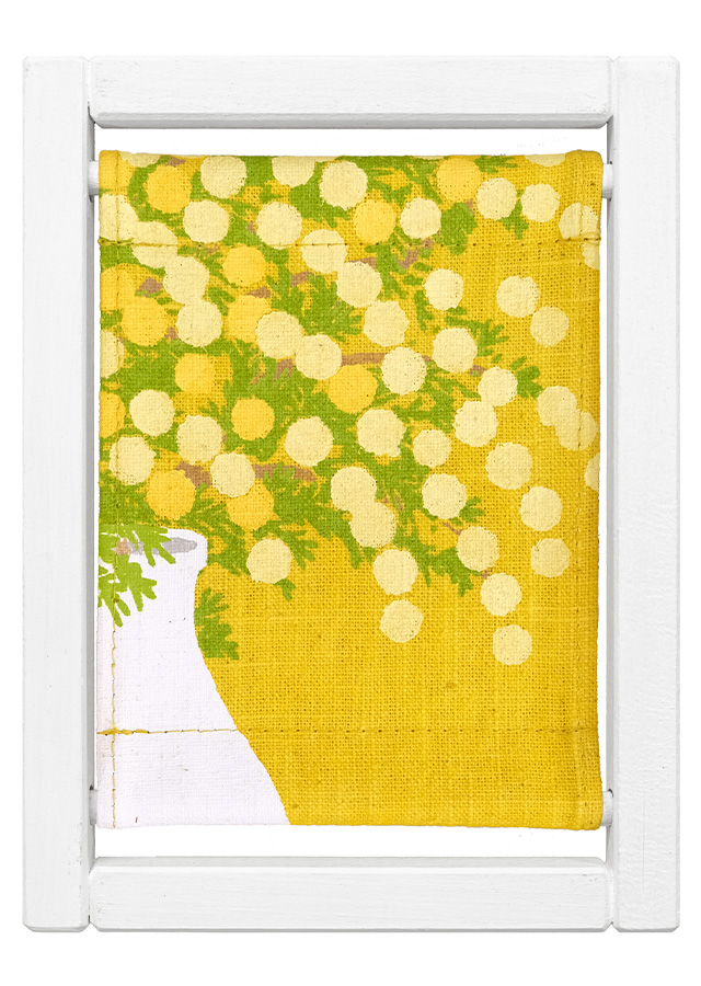 手染め麻のれん・細タペストリーの京都洛柿庵オンラインショップ