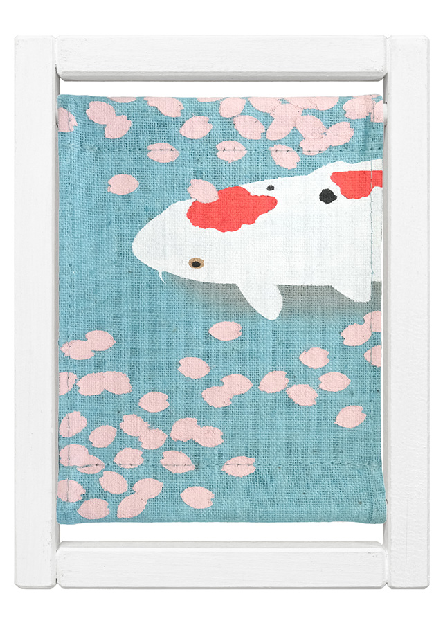 koyomiフレーム「花鯉」