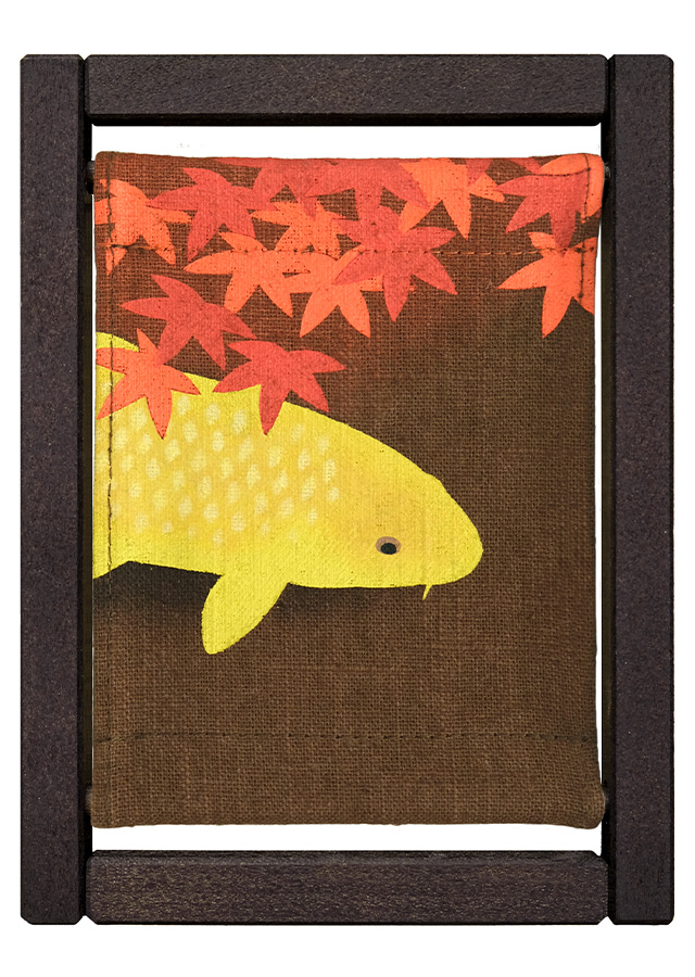 koyomiフレーム　紅葉鯉