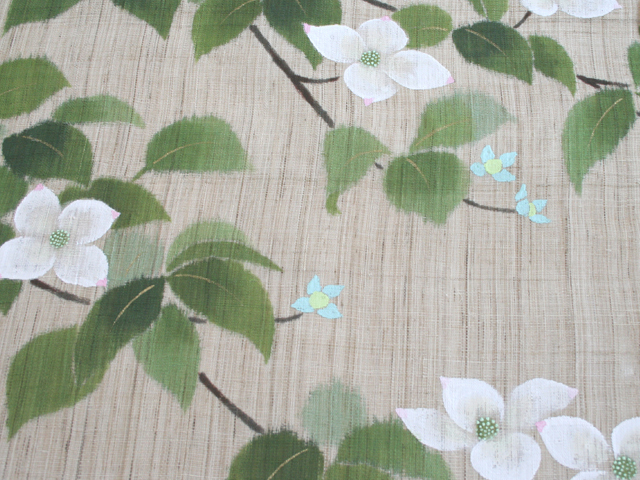 手描きのれん「山法師」