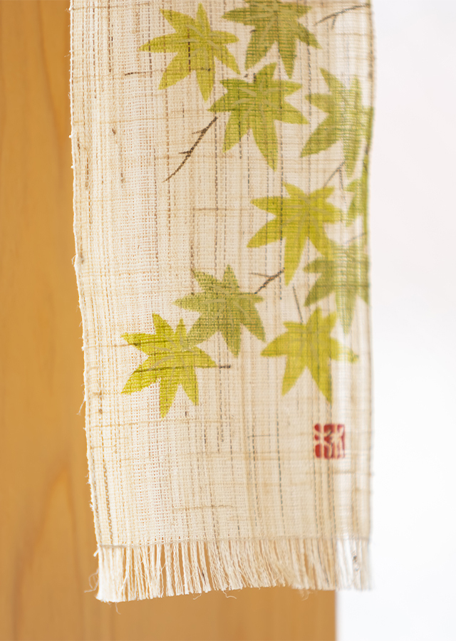 絵麻　立夏・小満・芒種「青紅葉」