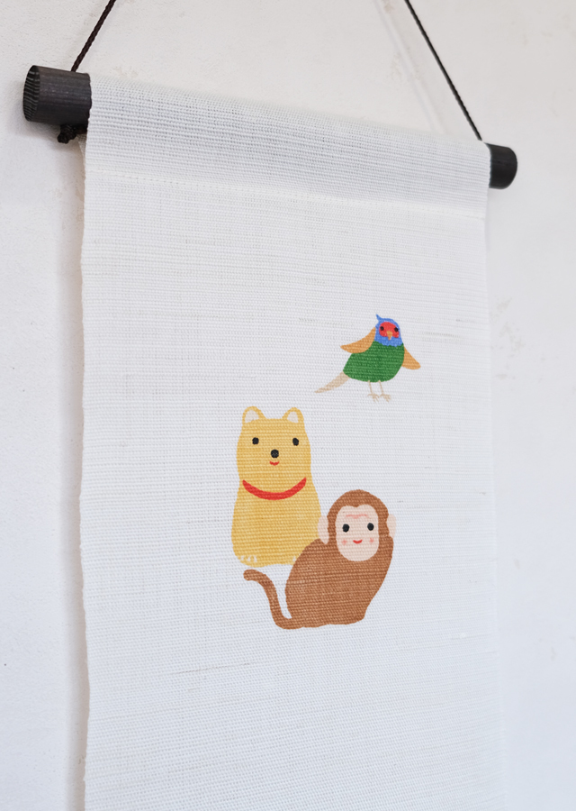 節句タペストリー「桃太郎」