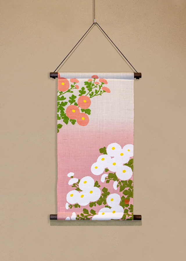 タペストリー「万寿菊」