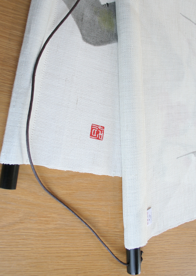 手描きタペストリー「紅梅白梅」