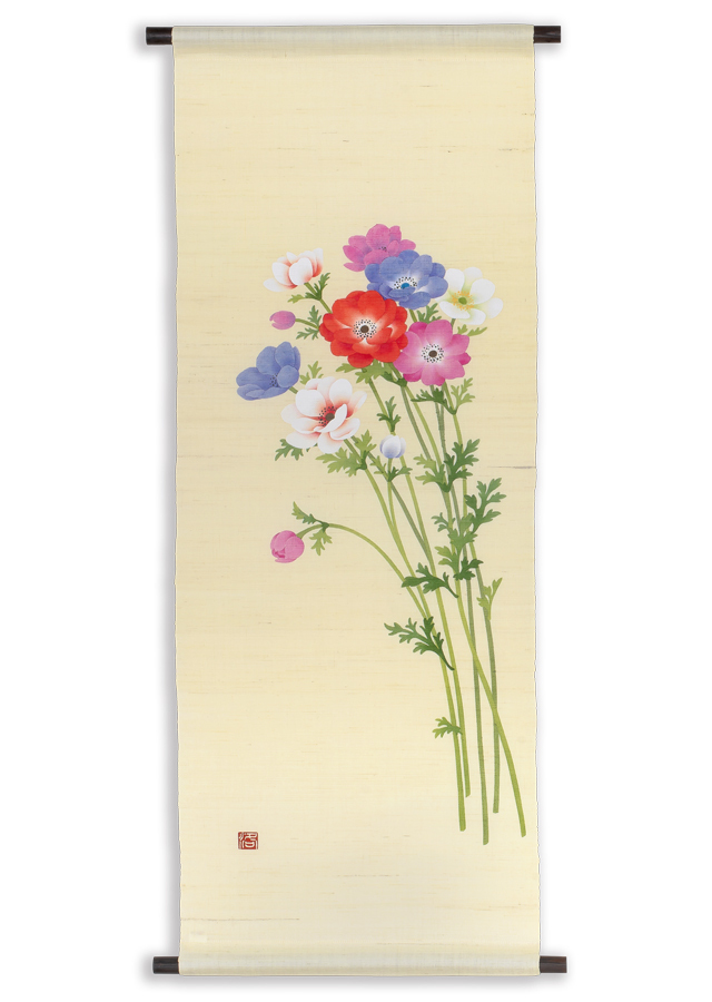 タペストリー「アネモネ」