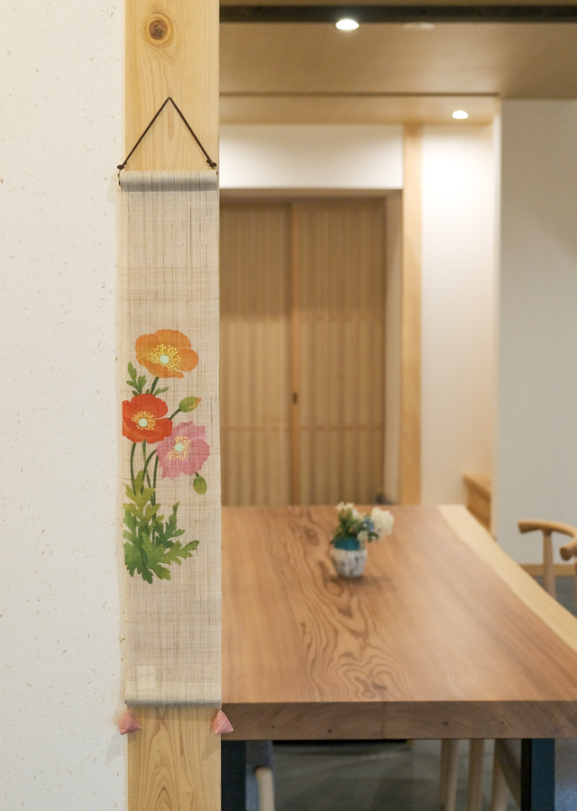 豆タペ「ポピーの花」