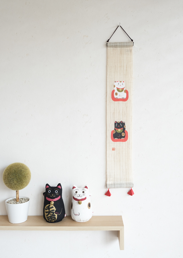 豆タぺ「福招き猫」